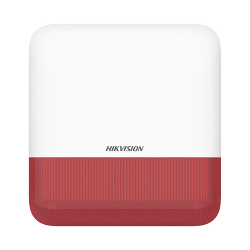 (AX PRO) Wireless Siren with Red Strobe for Outdoor IP65 / 110 dB