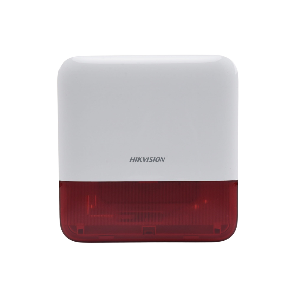 (AX PRO) Wireless Siren with Red Strobe for Outdoor IP65 / 110 dB