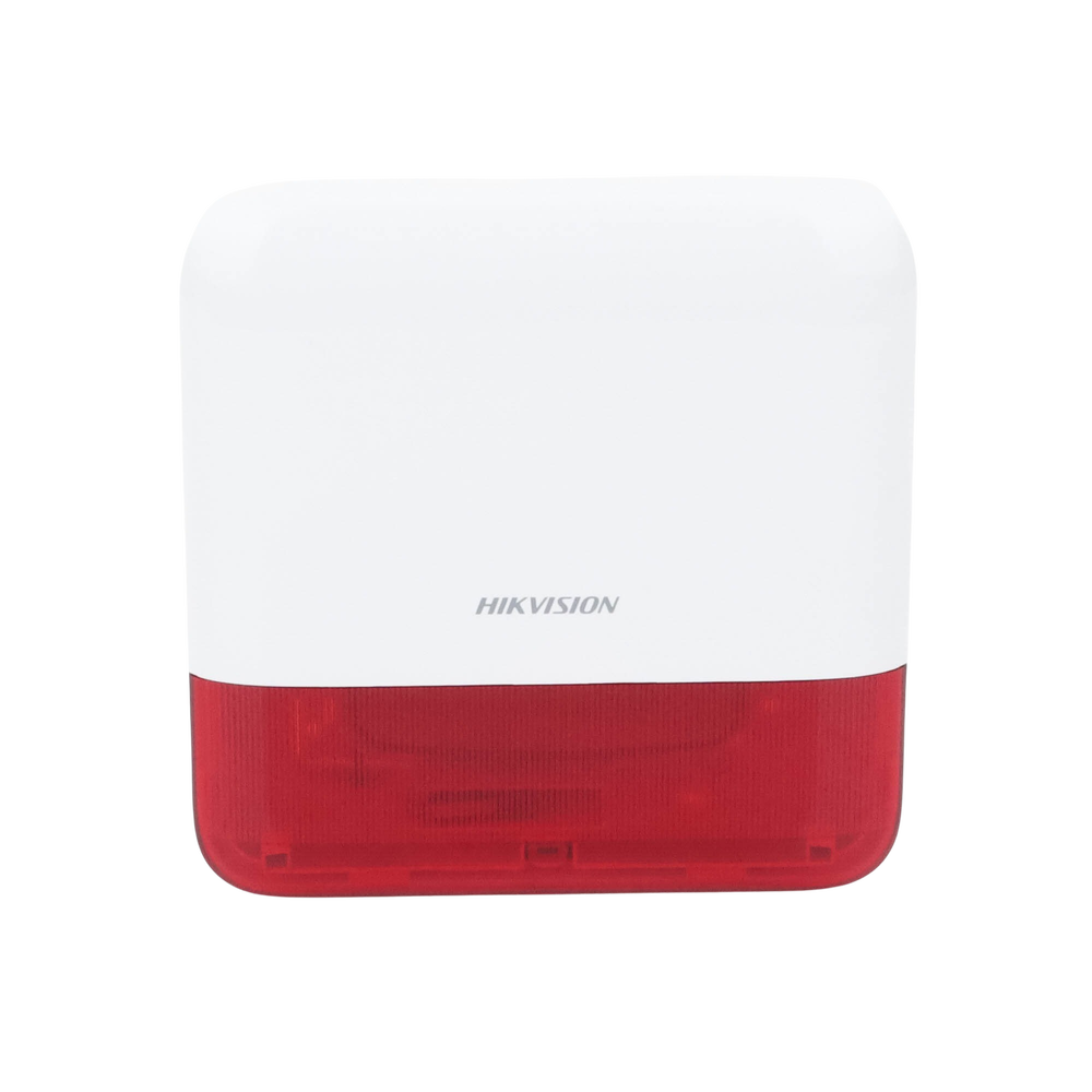 (AX PRO) Wireless Siren with Red Strobe for Outdoor IP65 / 110 dB