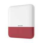 (AX PRO) Sirena Inalámbrica con Estrobo Rojo para Exterior IP65 / 110 dB