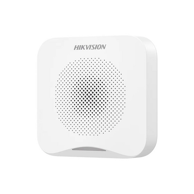 (AX HOME) Sirena Inalámbrica Interior / Alerta Ajustable entre 80 a 95dB / Roja