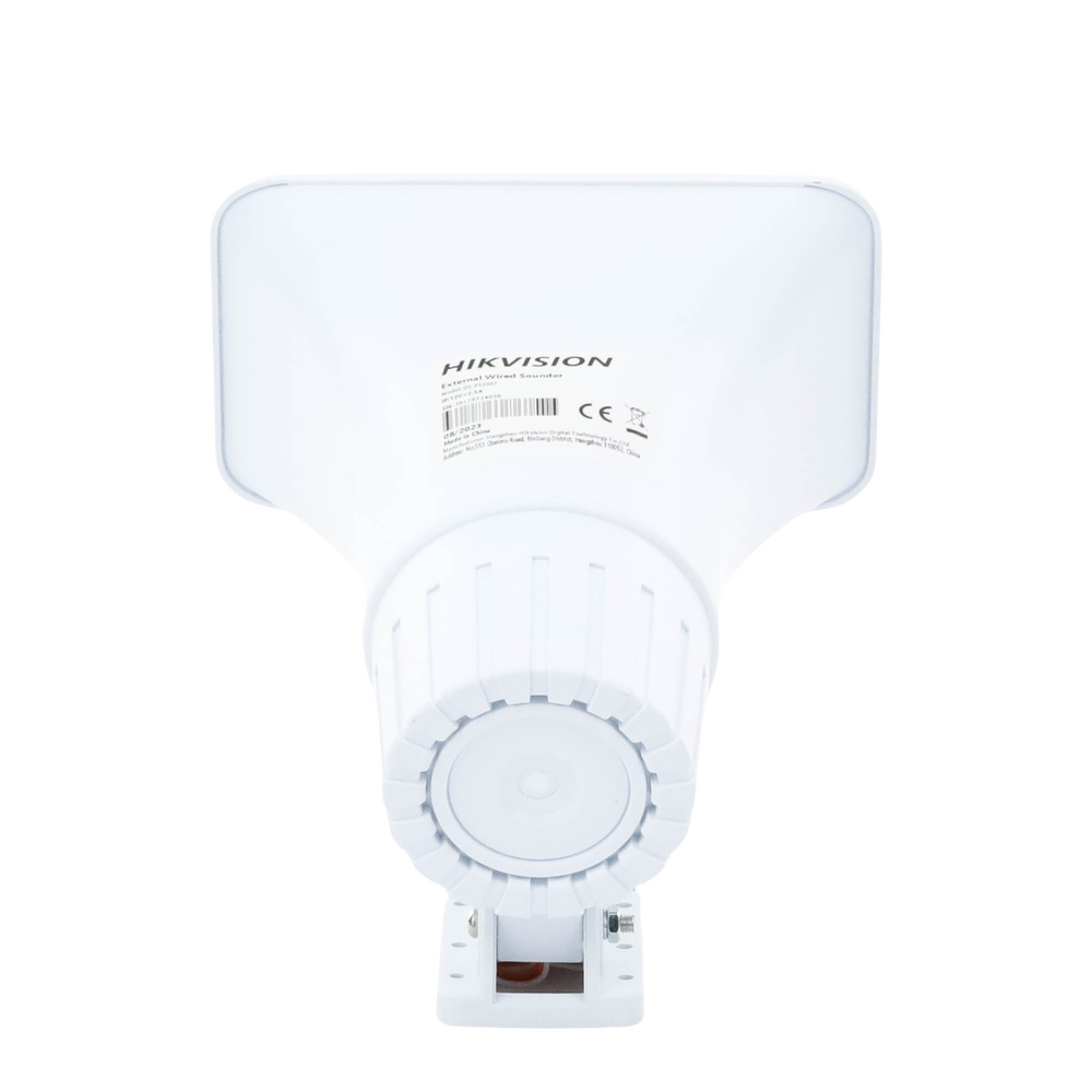Sirena Cableada Hikvision / Ideal para cualquier Panel de Alarma / 30 Watts / 120 dB / Protección IP65