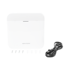 (AX PRO) Panel de Alarma Inalámbrico de Hikvision / Soporta 48 Zonas / Wi-Fi y Ethernet / Incluye Bateria de respaldo/Compatible con los Accesorios AX PRO.