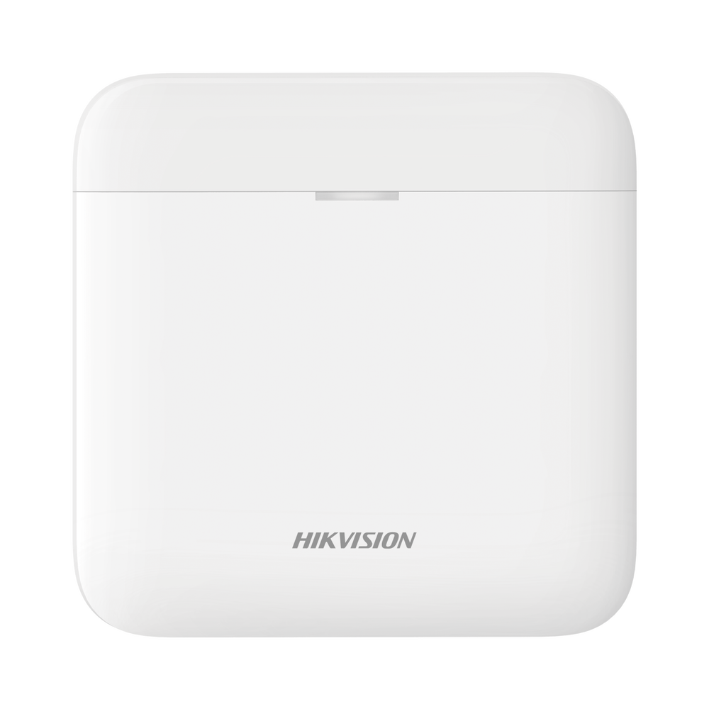 (AX PRO) Panel de Alarma Inalámbrico de Hikvision / Soporta 48 Zonas / Wi-Fi y Ethernet / Incluye Bateria de respaldo/Compatible con los Accesorios AX PRO.