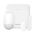(AX PRO) Kit de Panel de Alarma Inalámbrico de Hikvision / Soporta 48 Zonas / Wi-Fi y Ethernet / Incluye Batería de respaldo / Compatible con los Accesorios AX PRO