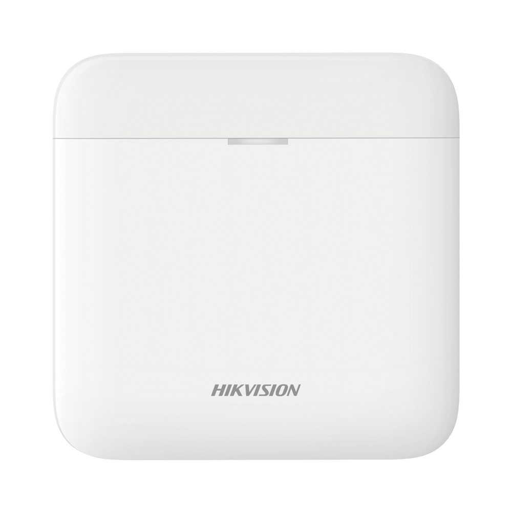 (AX PRO) Panel de Alarma Inalámbrico de Hikvision / Soporta 48 Zonas / GSM 3G/4G, Wi-Fi y Ethernet / Incluye Bateria de respaldo/Compatible con los Accesorios AX PRO.