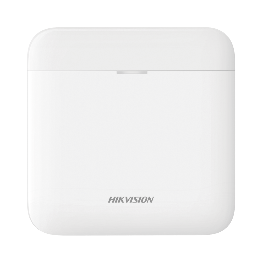 (AX PRO) Kit de Panel de Alarma Inalámbrico de Hikvision / Soporta 96 Zonas / Lector de Tag integrado / 3G/4G, Wi-Fi y Ethernet / Incluye Batería de respaldo / Compatible con los Accesorios AX PRO.