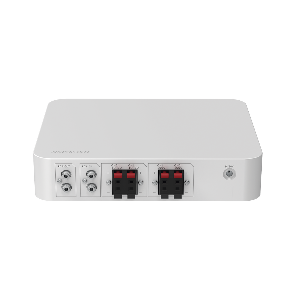 Amplifier / 2 Channels / 60W / Bluetooth / RCA Input and Output / USB / 1 Microphone Input / 24VDC