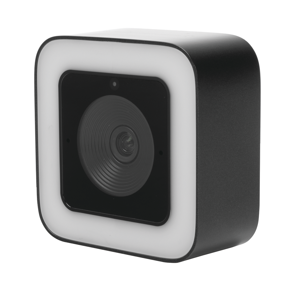 HIGH DENIFICATION Webcam (1080p) / Built-in Ring Light / Wide Angle / Built-in Microphone / 2m USB Connector / Easy to Install / Intelligent Noise Reduction