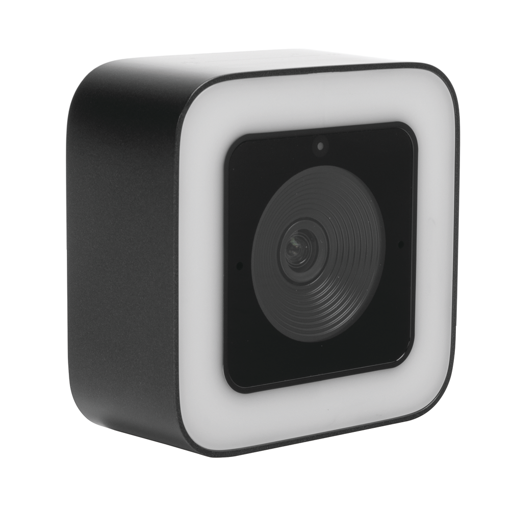 HIGH DENIFICATION Webcam (1080p) / Built-in Ring Light / Wide Angle / Built-in Microphone / 2m USB Connector / Easy to Install / Intelligent Noise Reduction