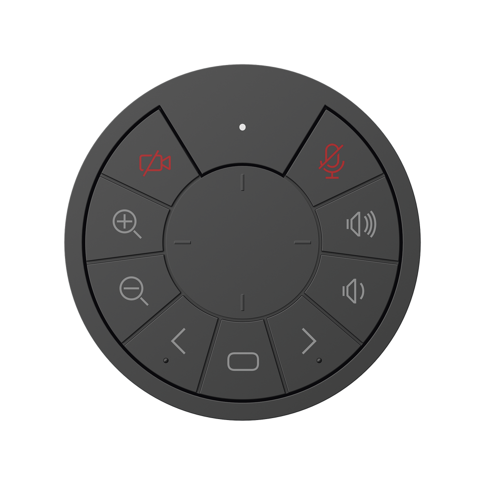 Cámara de Videoconferencias Portátil / Resolución de 2 Megaxpiel (Full HD) / 4 Micrófonos / Altavoz 5 W / Conexión USB / Control Remoto / Plug and Play  / Movimiento PTZ