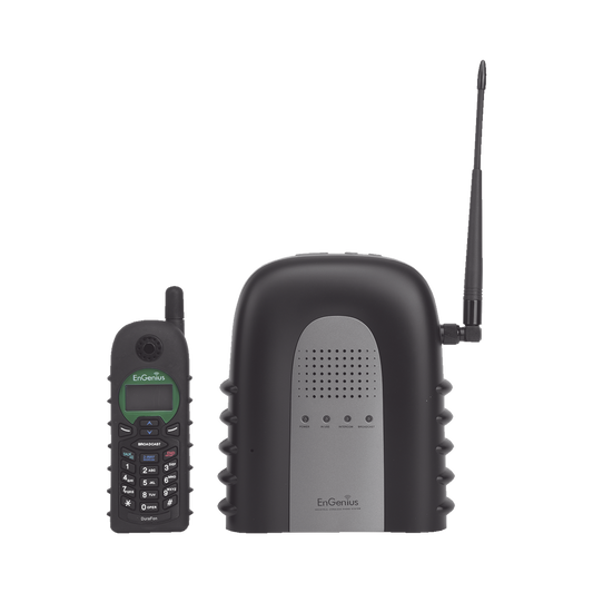 Sistema telefónico de largo Alcance de una sola línea, compatible con sistema PRO / Hasta 23000 m² en Almacenes / Hasta 12 km² en Granjas o Ranchos (LoS)/ Hasta 12 pisos de penetración en edificios