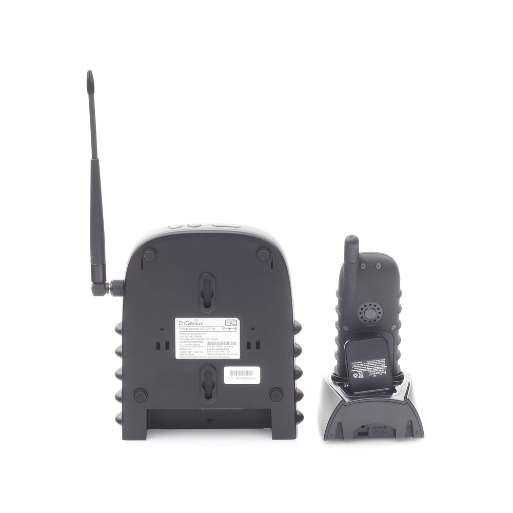 Long Range IP Phone System / Up to 23,000 m² in Warehouses / Up to 12 km² on Farms or Ranches / 12 Levels of Penetration / 2-Way Radio Function / Up to 10 SIP Accounts