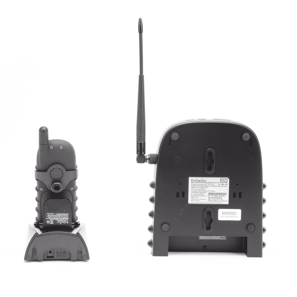 Long Range IP Phone System / Up to 23,000 m² in Warehouses / Up to 12 km² on Farms or Ranches / 12 Levels of Penetration / 2-Way Radio Function / Up to 10 SIP Accounts