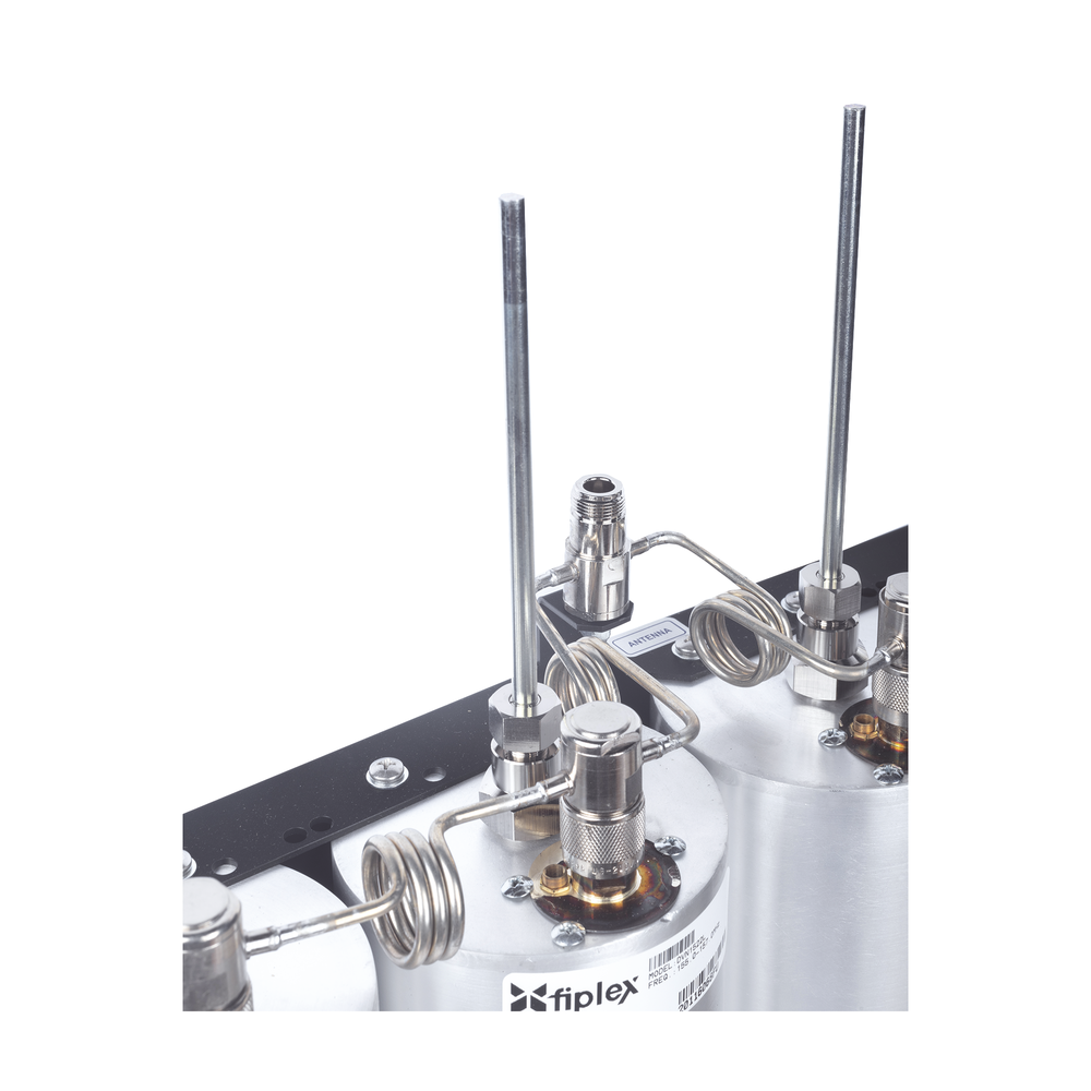 Duplexer Pasa Banda-Rechazo de Banda, 136-174 MHz, 4 Cavidades (4" Diam.), 1 MHz, 150 Watt, N Hem.