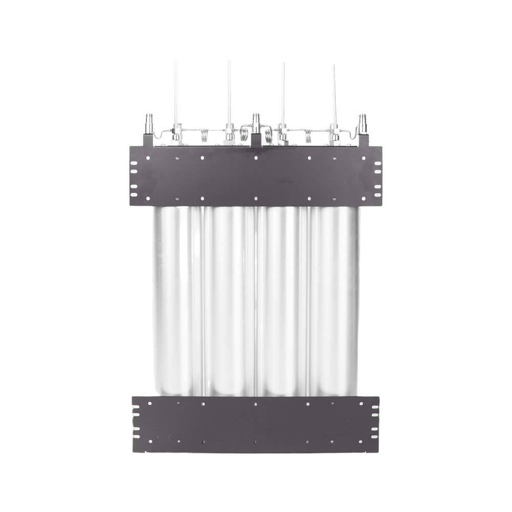 Duplexer Pasa Banda-Rechazo de Banda, 136-174 MHz, 4 Cavidades (4" Diam.), 1 MHz, 150 Watt, N Hem.