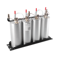 '--Descontinuado-Duplexer Pasa Banda-Rechazo de Banda, 400-520 MHz, 4 Cavidades (4" Diam.), 3 MHz, 150 Watt, N Hem.