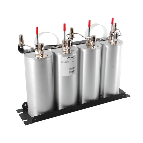 '--Descontinuado-Duplexer Pasa Banda-Rechazo de Banda, 400-520 MHz, 4 Cavidades (4" Diam.), 3 MHz, 150 Watt, N Hem.