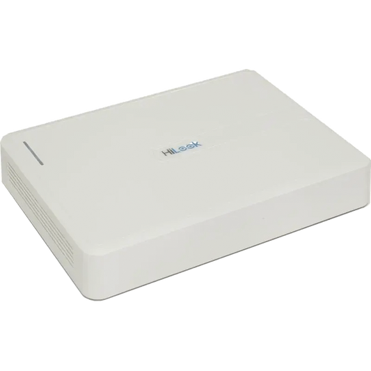DVR 1080P lite / 16 Canales TURBOHD + 2 Canal IP / 1 Bahía de Disco Duro / H.265+ / Detección de Movimiento 2.0 / Audio por Coaxitron / Salida de vídeo Full HD