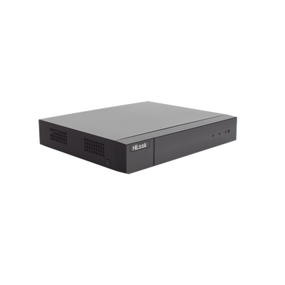 DVR 2 Megapixel / 4 Canales TVI / AHD / CVI / CVBS + 2 Canales IP / 1 HDD / H.265+ / Salida en Full HD / Audio por Coaxi