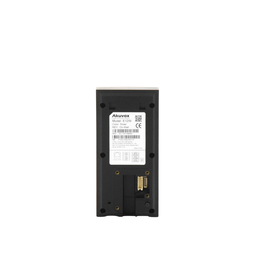 Videoportero IP para 1 Apartamento / Wifi / SIP / Administración en la Nube / Acceso por Tarjeta o Bluetooth / Compatible con App SmartPlus