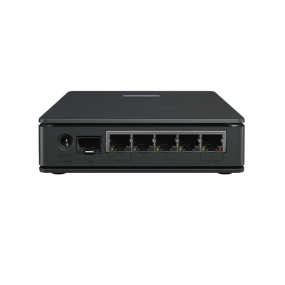 Router MikroTik hAP ax S Wi-Fi 6 / Triple-cadena 5 GHz 800-900 Mbps / 5 Puertos Gigabit Ethernet / Puerto SFP 2.5 Gbps /