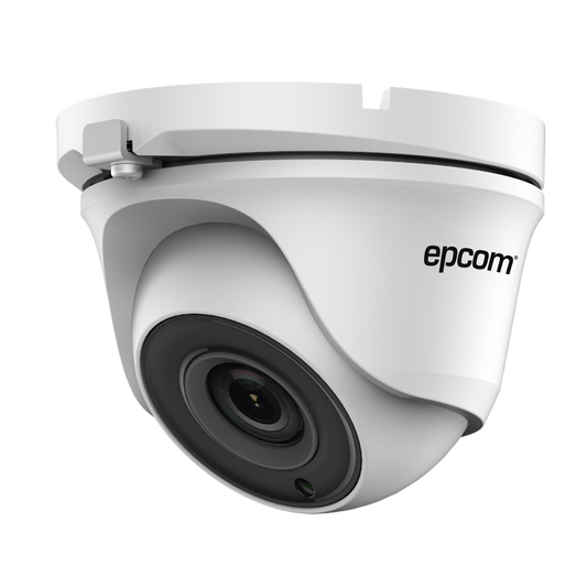 Turret TURBOHD 1080p / METÁLICA / Gran Angular 103° / Lente 2.8 mm / IR EXIR Inteligente 20 mts / Exterior IP66 / TVI-AHD-CVI-CVBS / dWDR