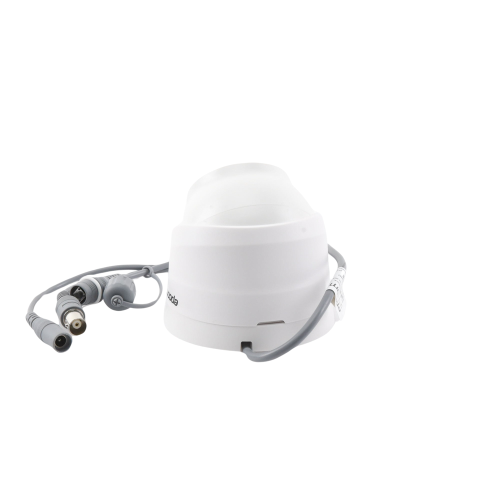 AUDIO POR COAXITRON / Domo TURBOHD 2 Megapixel (1080p) / Gran Angular 106° / Lente 2.8 mm / 20 mts IR EXIR / Interior / 4 Tecnologías / dWDR