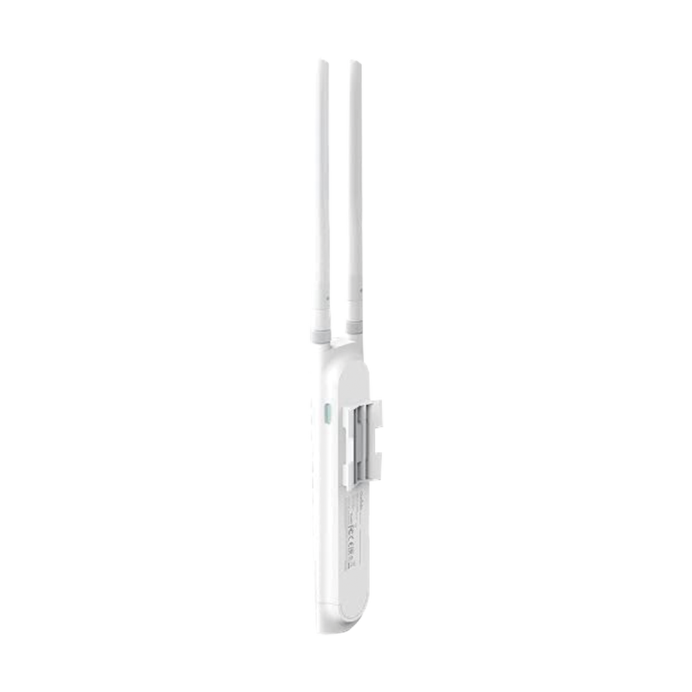 Punto de acceso WiFi Omada / Para Exterior / 802.11 b/g/n (2.4 GHz) / 2 antenas de 3 dBi desmontables / Alimentación PoE 24V pasivo / Soporta hasta 50 clientes.