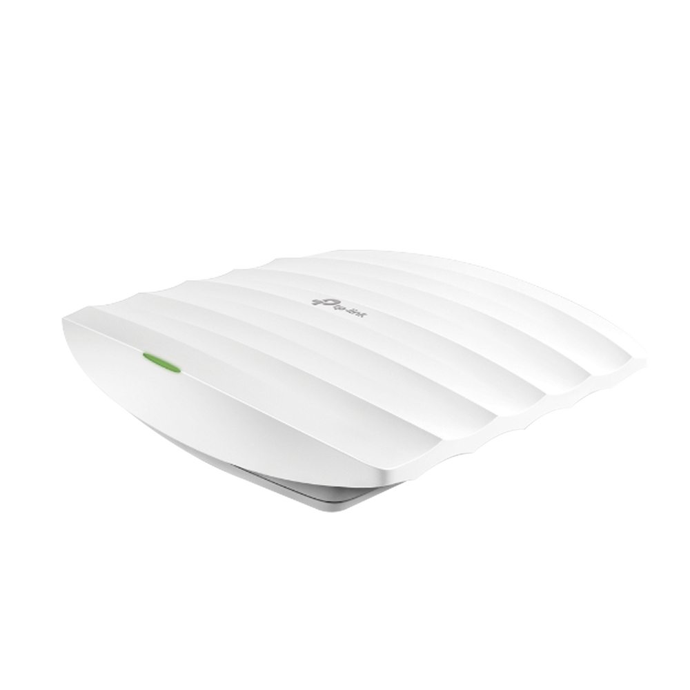 Punto de Acceso Omada / 802.11 b/g/n (2.4 GHz) / Hasta 300 Mbps / Alimentación PoE 802.3af / Para montaje en techo / Soporta hasta 50 clientes.