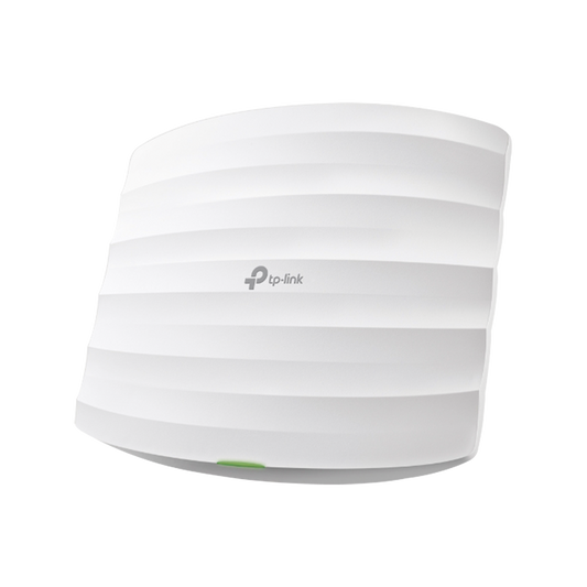 Punto de Acceso Omada / 802.11 b/g/n (2.4 GHz) / Hasta 300 Mbps / Alimentación PoE 802.3af / Para montaje en techo / Soporta hasta 50 clientes.