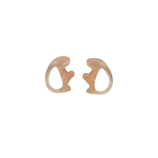 Auricular de oido abierto transparente hipoalergenico mediano