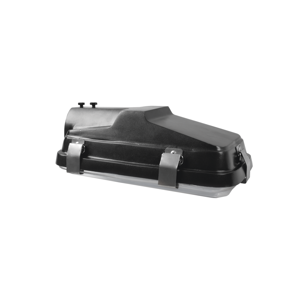 45-watt 12/24 VDC LED street lighting fixture with timer, 5040 Lm