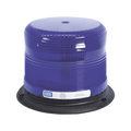 Baliza pulse II, base de polipropileno reforzado, epoxy relleno, bajo perfil, 12-48vdc, 11 patrones de flash, azul