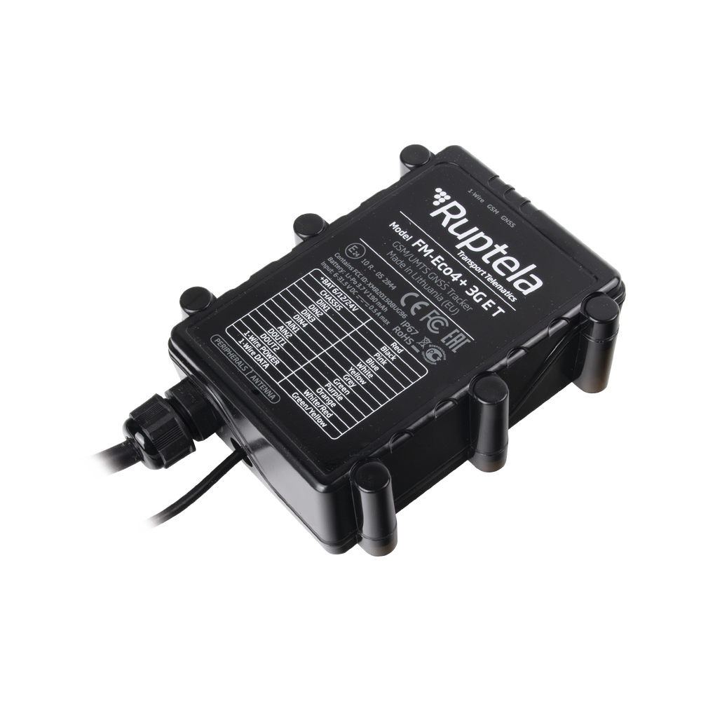 3G Vehicle Tracker / External Satellite Antenna / IP67 Waterproof and Dustproof / RFID / Remote Engine Shutdown / Anti-Jammer