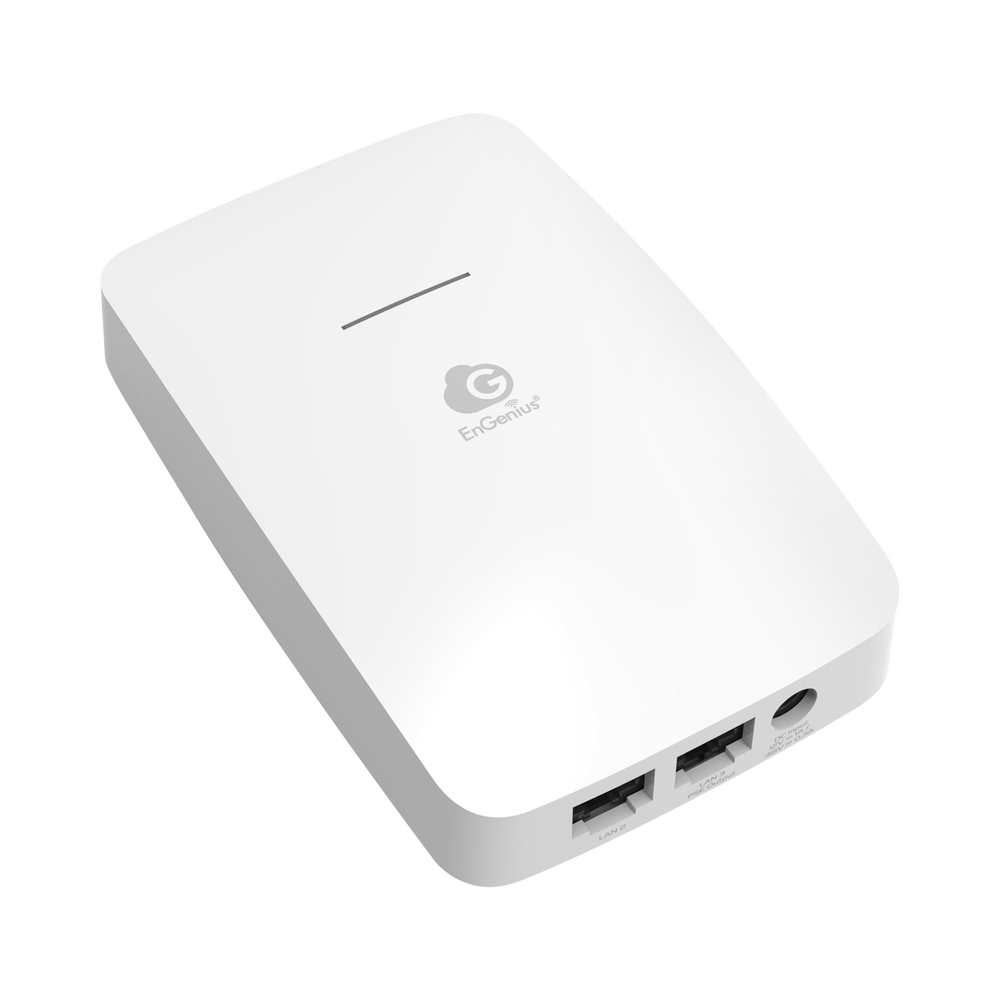 Cloud Managed 2x2 MU-MIMO WAVE 2 Dual Band In-Wall Access Point, Up to 1267 Mbps, With 2 Extra LAN Ports