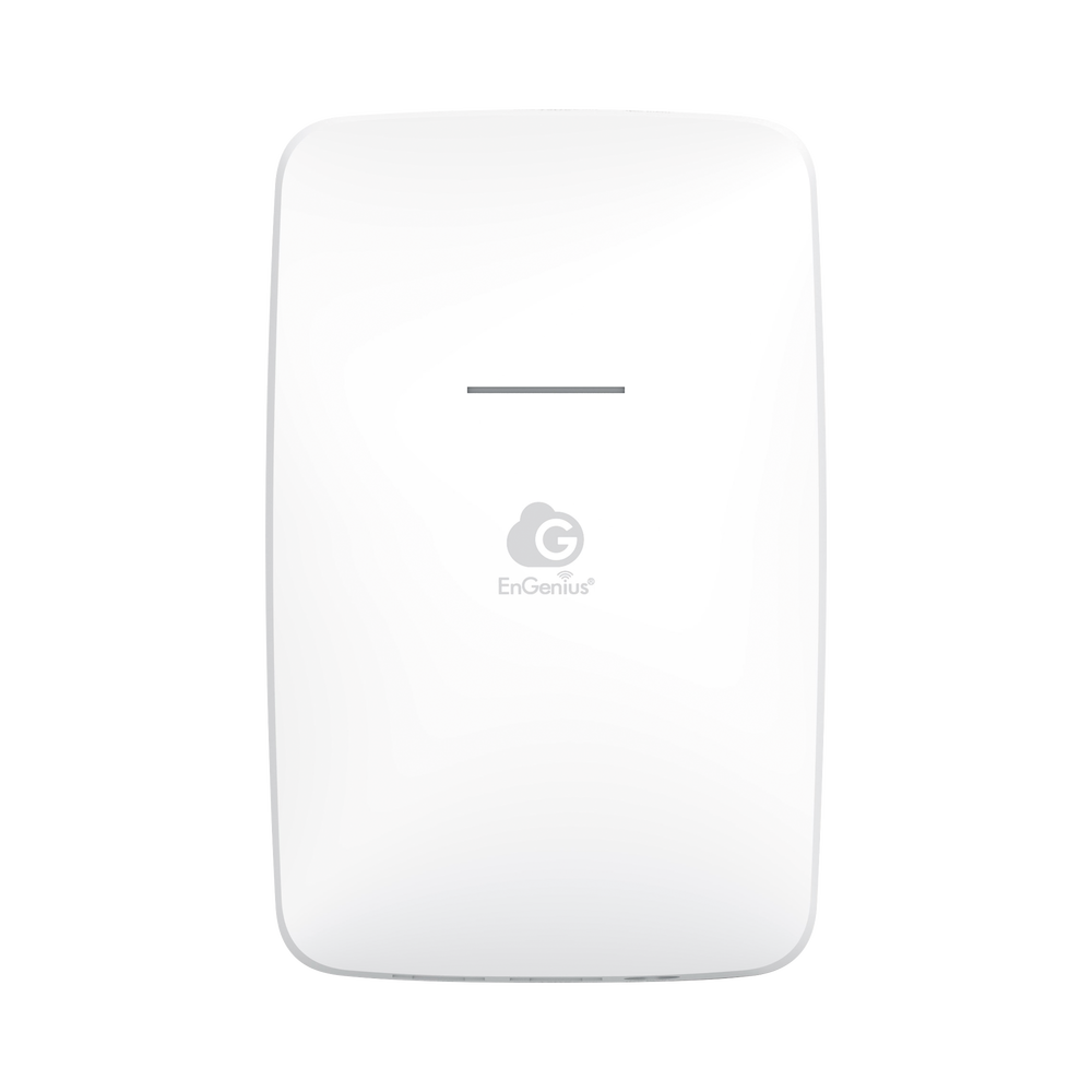 Punto de Acceso de Pared Doble Banda 2X2 MU-MIMO WAVE 2  Administrable en la Nube, Hasta 1267 Mbps, Con 2 puertos LAN extras