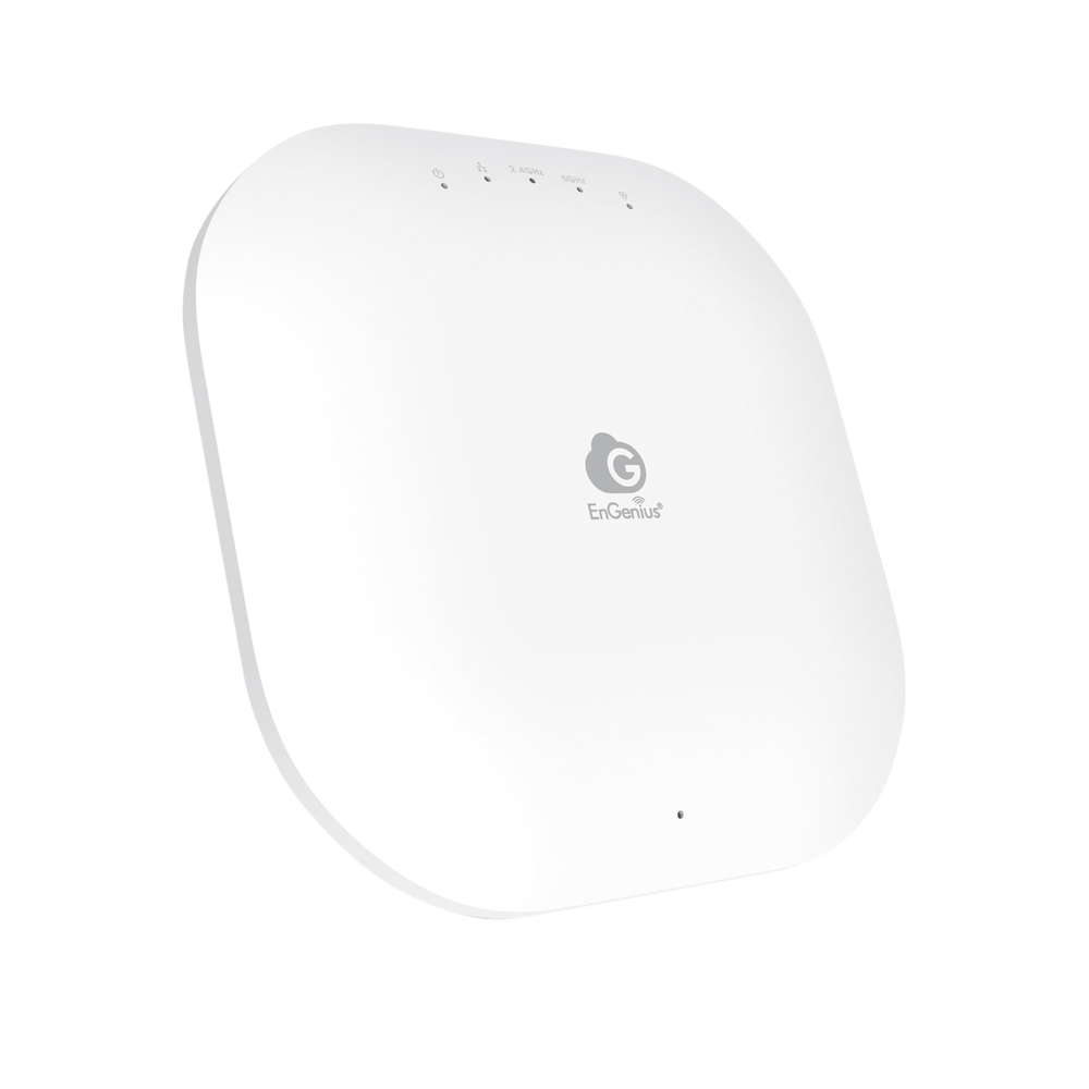 2x2 MU-MIMO Indoor Wi-Fi Access Point with Cloud Management, 867Mbps on 5GHz and 400Mbps on 2.4GHz, Up to 250 Concurrent Users, Supports 802.3af PoE