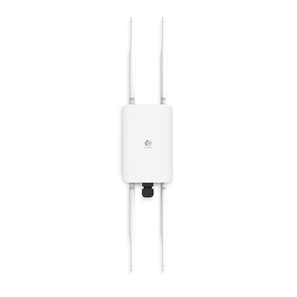 Punto de Acceso WiFi con Administración en la Nube para Exterior, MU-MIMO 2x2, Doble Banda, Hasta 1267 Mbps, Grado de Protección IP67, 250+ Usuarios Simultáneos