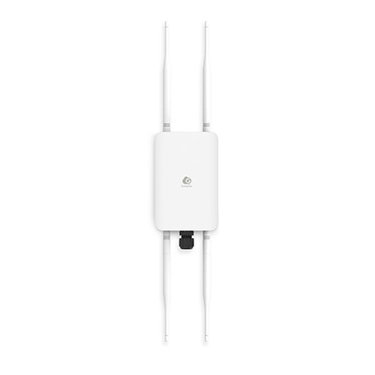 Punto de Acceso WiFi con Administración en la Nube para Exterior, MU-MIMO 2x2, Doble Banda, Hasta 1267 Mbps, Grado de Protección IP67, 250+ Usuarios Simultáneos