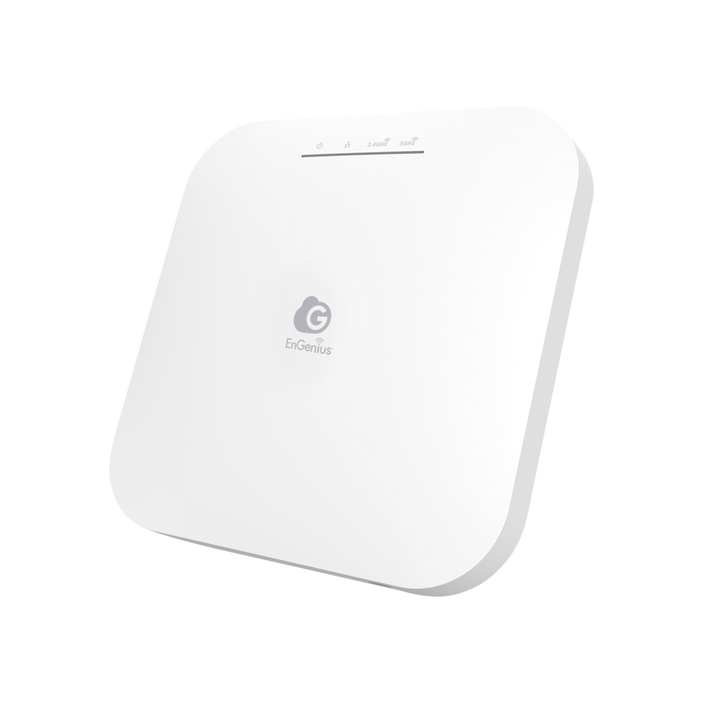 2x2 Indoor Wi-Fi 6 Access Point, Cloud Management, For High User Capacity, Up to 1,200 Mbps (5GHz) and 574 Mbps (2.4GHz), Mesh Mode, Supports 802.3af PoE