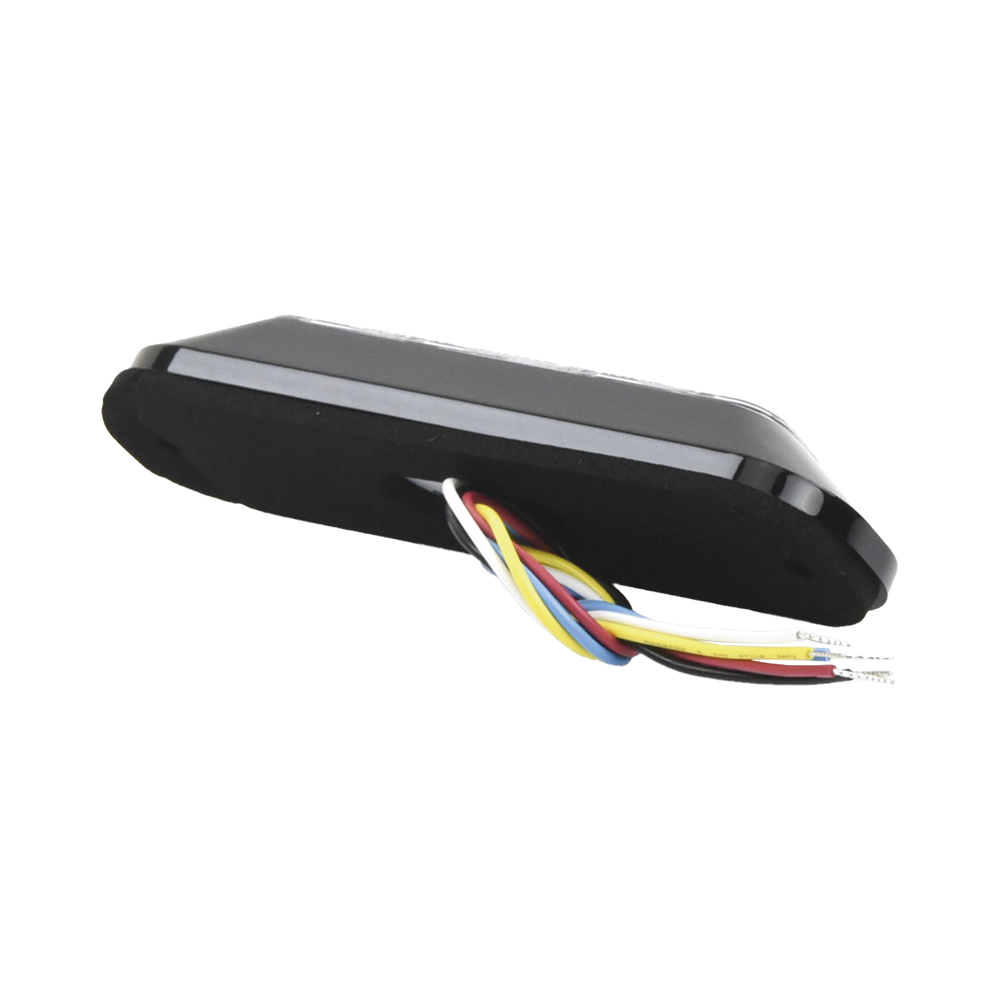 Luz perimetral, 4 LEDs Ultra Brillantes, color Rojo / Azul