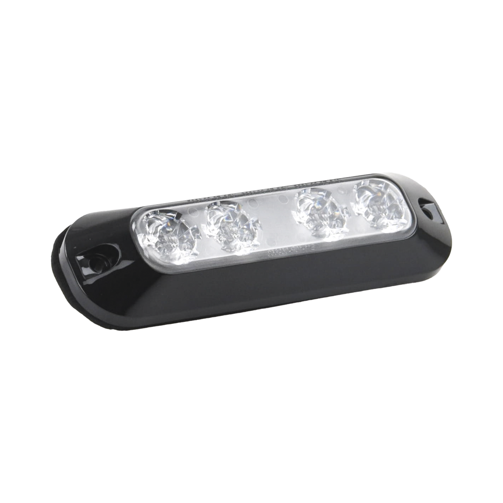 Luz perimetral, 4 LEDs Ultra Brillantes, color Rojo / Azul