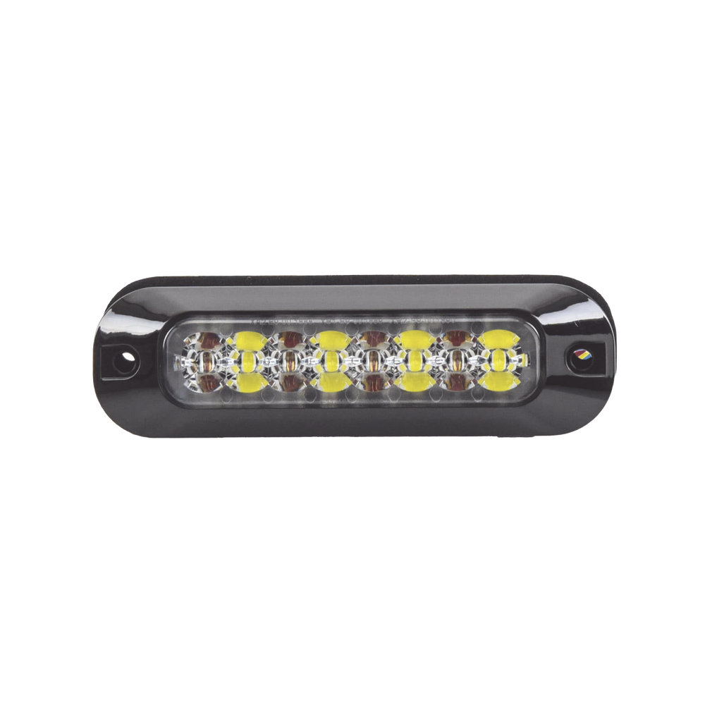 X3744 Series Auxiliary Light, 8 Ultra Bright LEDs, Light Red.