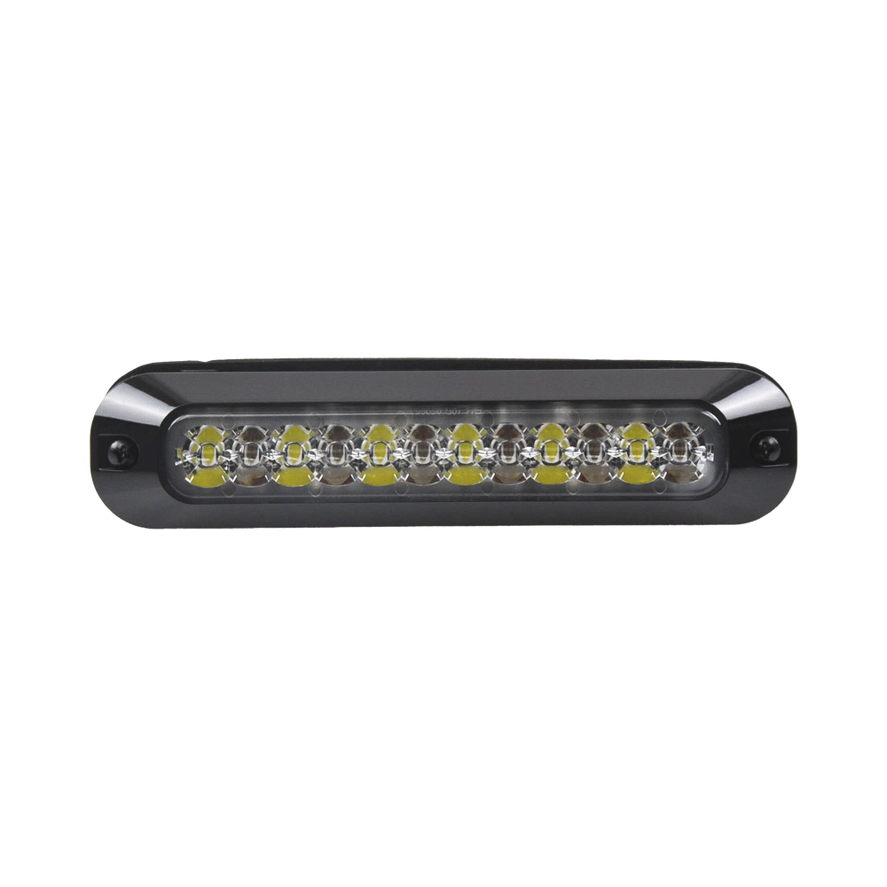 Perimeter light, 12 Ultra Bright LEDs, Red/Clear
