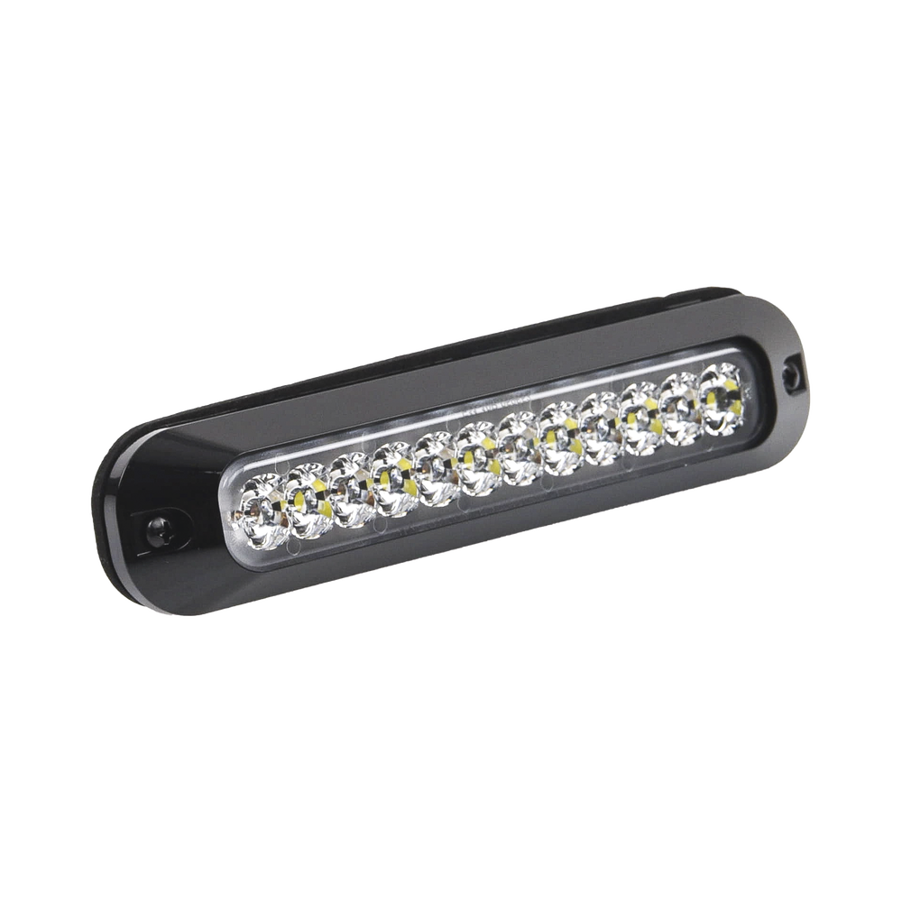 Perimeter light, 12 Ultra Bright LEDs, Red/Clear