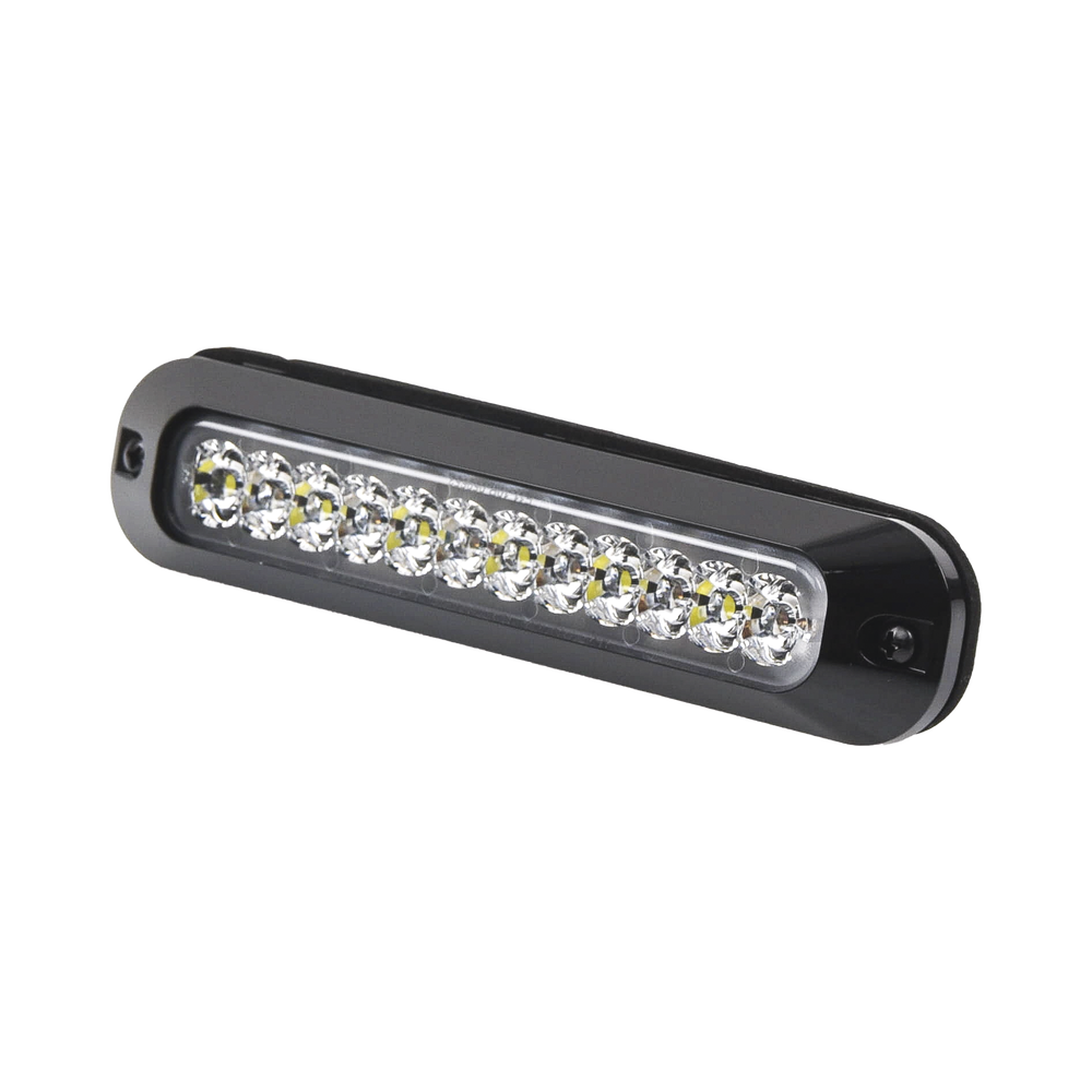 Luz perimetral , 12 LEDs Ultra Brillantes, color Rojo / Claro