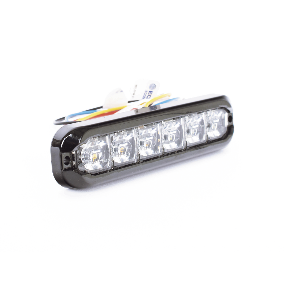 Perimeter Light, 12 Ultra Bright LEDs, Dual Color Amber/Clear
