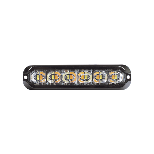 Luz perimetral , 12 LED Ultra Brillantes, Dual Color Ambar / Claro