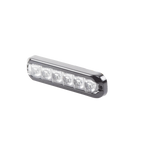 Luz perimetral , 12 LEDs Ultra Brillantes, Dual Color Rojo / Claro